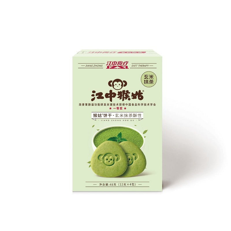 Jiangzhong Monkey Girl Biscuits Matcha Flavor 48 g