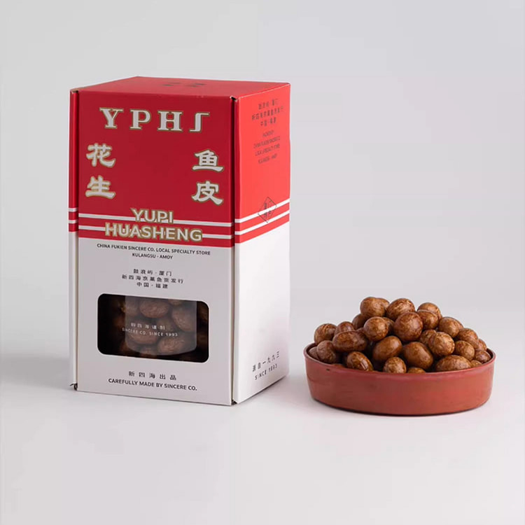 Fried fish skin peanuts 390*1 can
