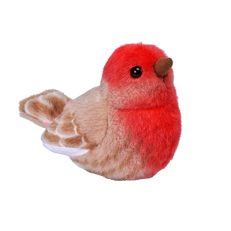 Audubon II House Finch Plush with Sound - 5"