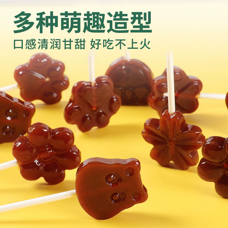 秋梨膏棒棒糖袋装酥糖果水果硬糖儿童无添加剂 120g*1袋约20支