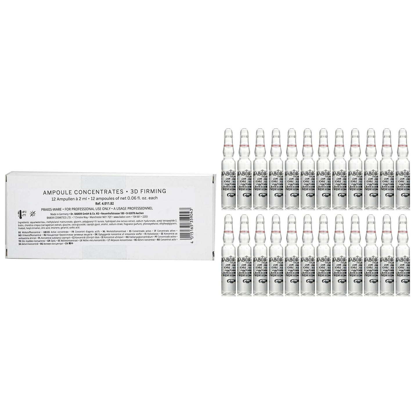 Babor CP Ampoule Concentrates 3D Firming 24x2ml/0.06oz 24 ml