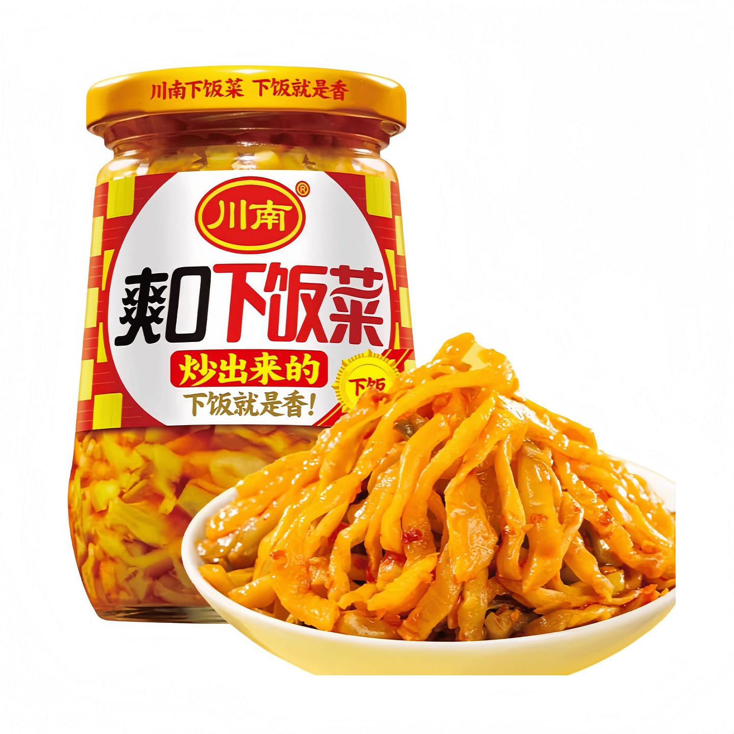 川南 爽口下饭菜四川特产开味菜 235g*1瓶 235 克