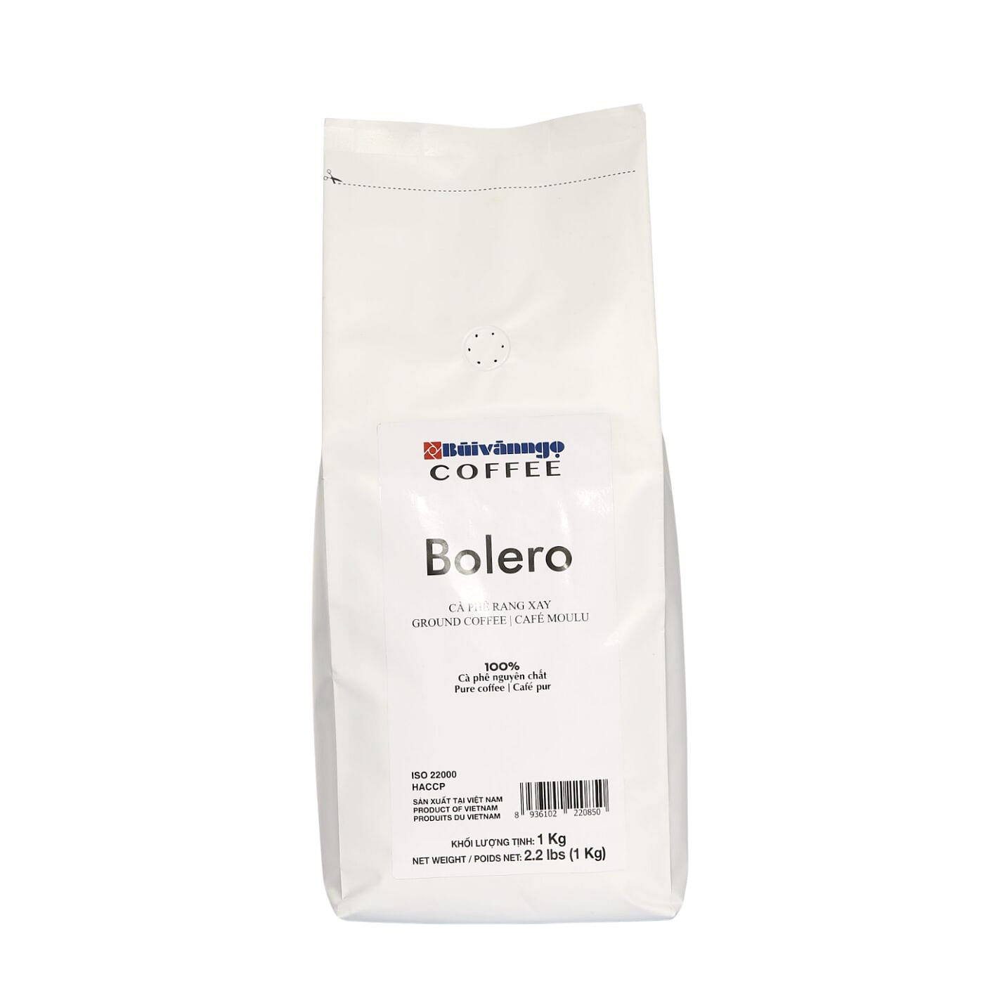 IBVN BOLERO 咖啡粉 1KG/2.2 磅 1.4 盎司