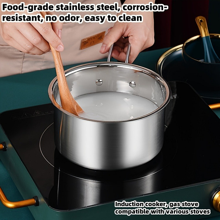 6.88英寸多功能不锈钢锅 1 个