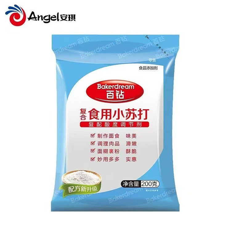 安琪百钻食用小苏打200g*1袋 200 克