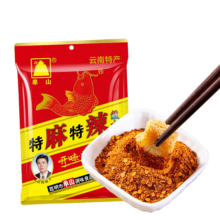 单山 特辣干碟辣椒面蘸料烧烤肉辣子 400g*1袋