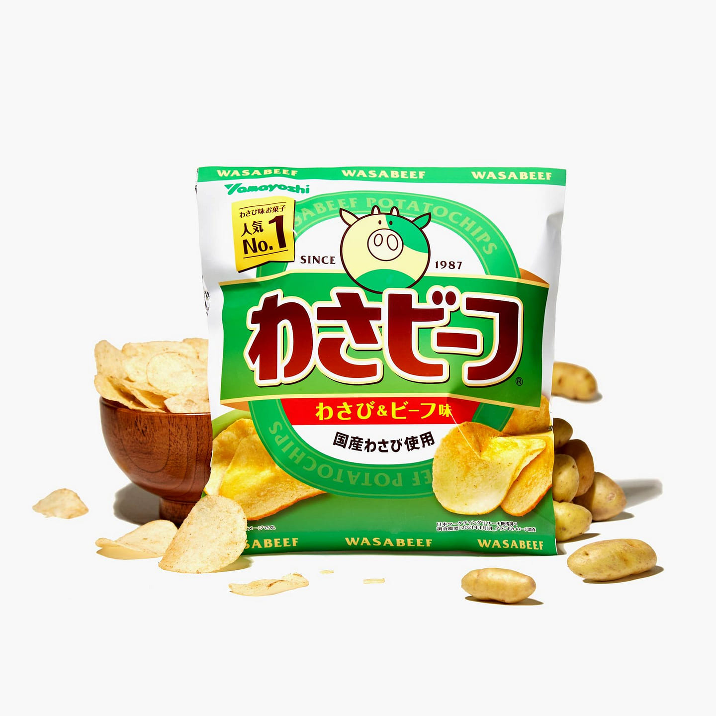 Potato Chips: Wasabi (1 Bag) 80 g