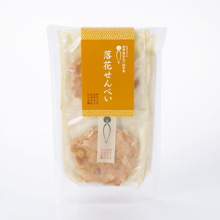 田中屋 落花花生仙贝 5枚入