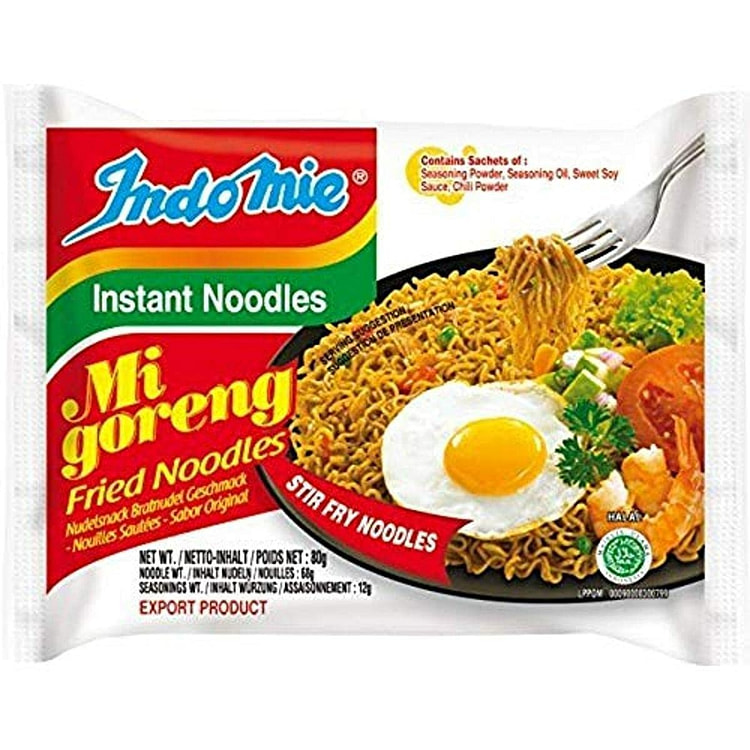15Pack Indomie Mi Goreng Instant Stir Fry Noodles 1 pack
