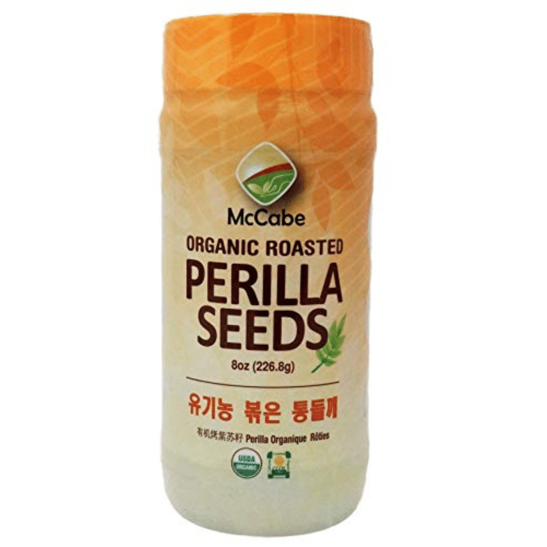 McCabe Organic Roasted Perilla Seeds, 8oz, USDA Organic Certified 8 oz