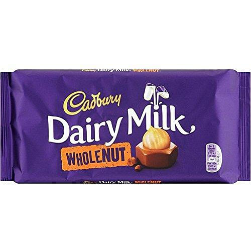Cadbury Dairy Milk Wholenut 120 g