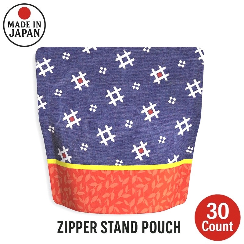 Yoshimura Zipper Stand Pouch TeaGirl 30 Count 1 다발