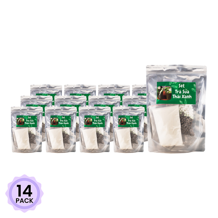 Thai Green Milk Tea Kit 15.8 oz*14 pack