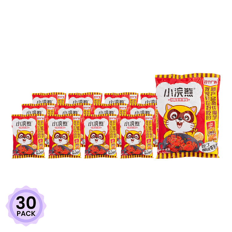 小浣熊 干脆面 销魂香辣蟹味 40 克*30 包