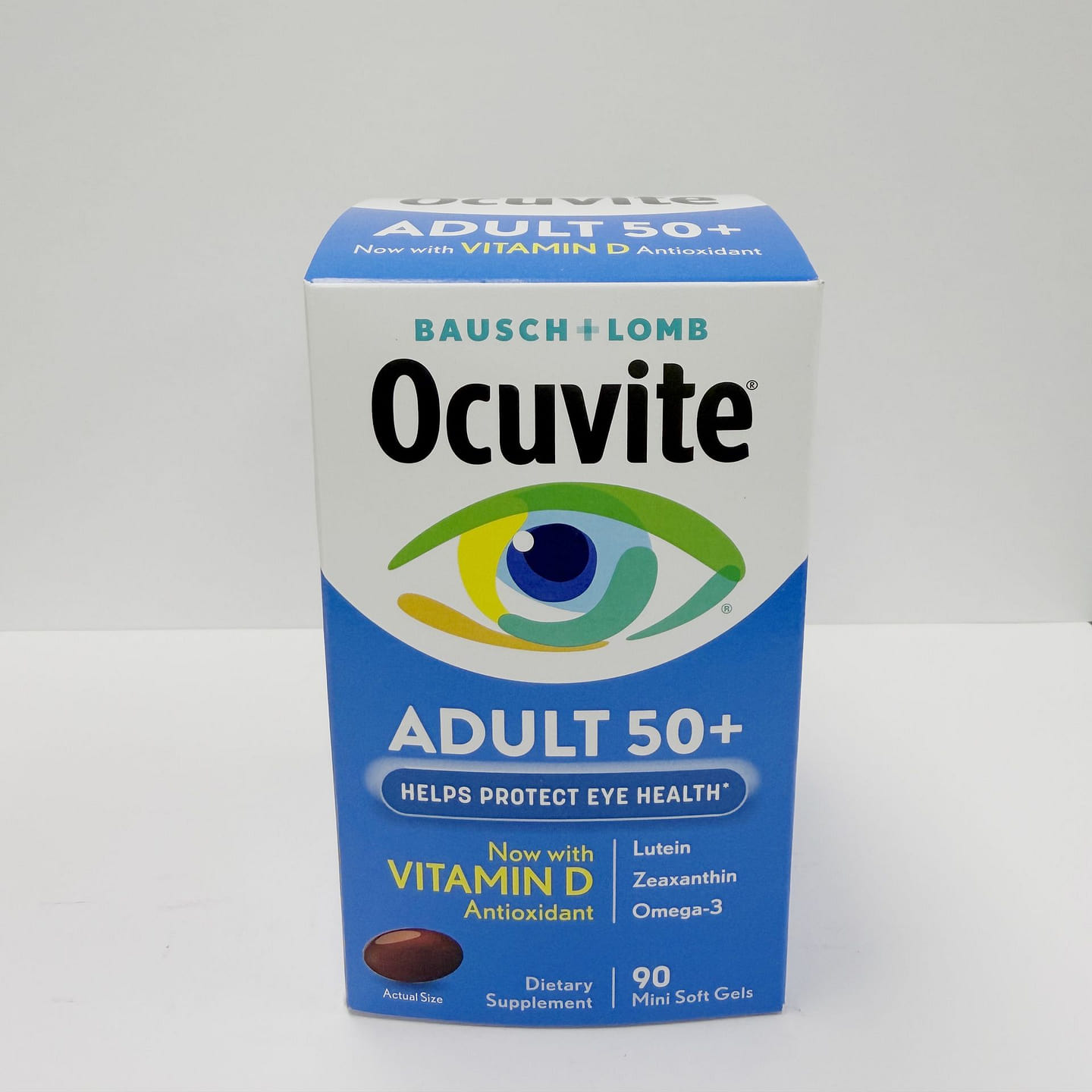 Ocuvite Adult 50+ Eye Vitamin Supplement 90ct 1 bottle