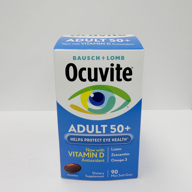 Ocuvite 50+护眼软胶囊 90粒 1 瓶