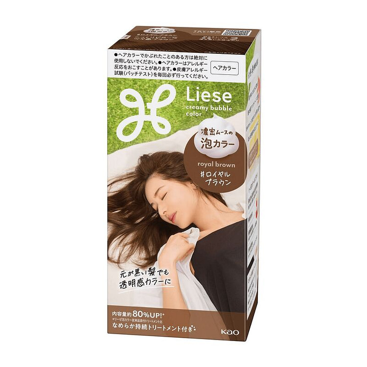 Kao Liese Prettia Foam Color Royal Brown 115mL 115 ml