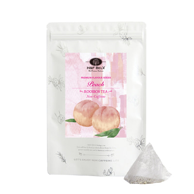 H&F BELX Peach Rooibos Tea 30pcs 1 each