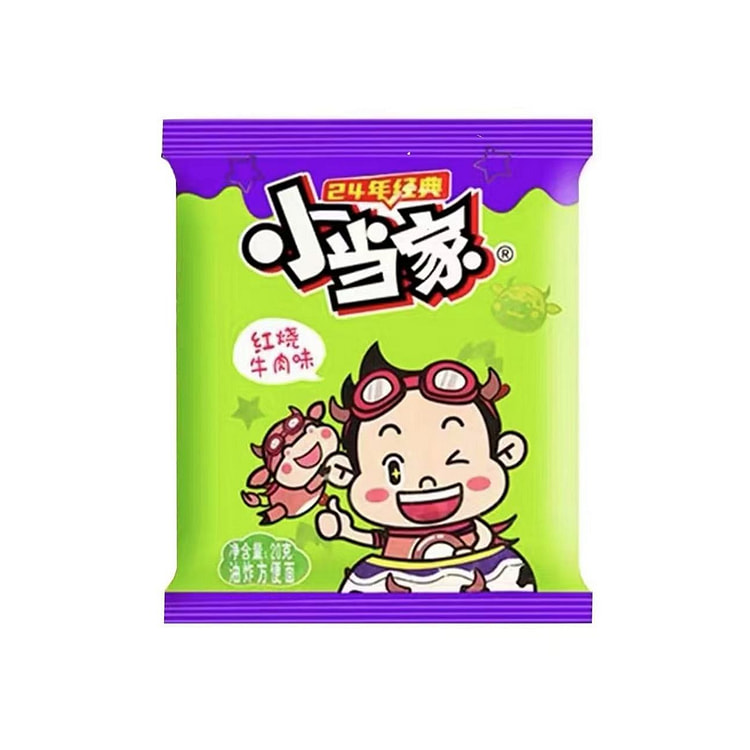8090后怀旧 小当家干脆面 《红烧牛禸味》