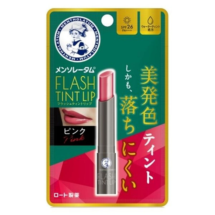 Mentholatum Lip Flash Tint Trip Pink