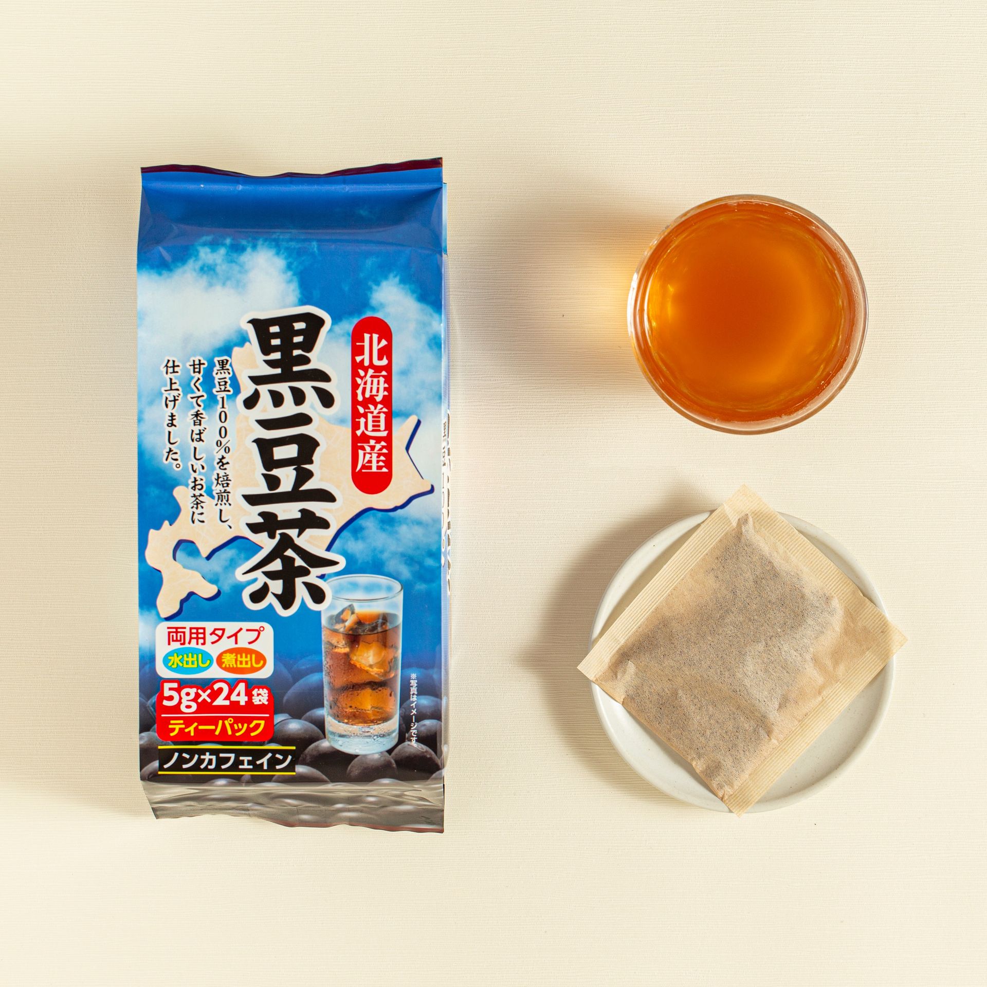 Chikiriya - Hokkaido Kuromamecha (Black Soybean Tea) - Tea bags - 4.23oz 1 份