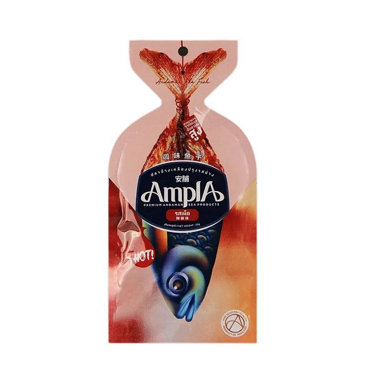 安脯鱼干零食三种口味混合 75g 1 份