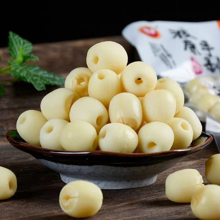 新鲜莲子去芯无芯莲子去皮生莲子湿莲子1袋