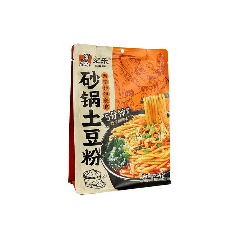 Wanhe Casserole Potato Noodles, 320g Bag 320 g