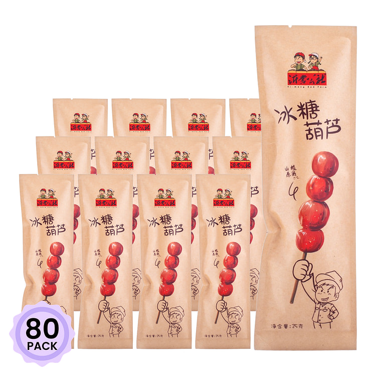 沂蒙公社 冰糖葫芦 25 克*80 包