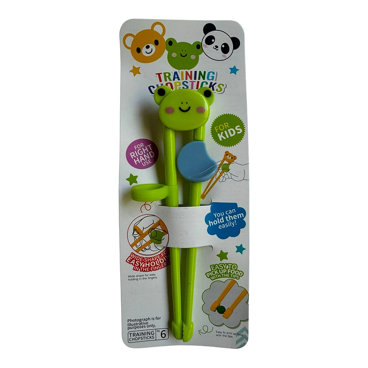 Training Chopsticks for Kids - Frog Design- 1 Pair