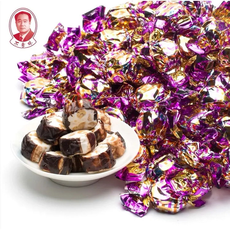 不老林 杏仁味花生牛轧糖 170g*1袋