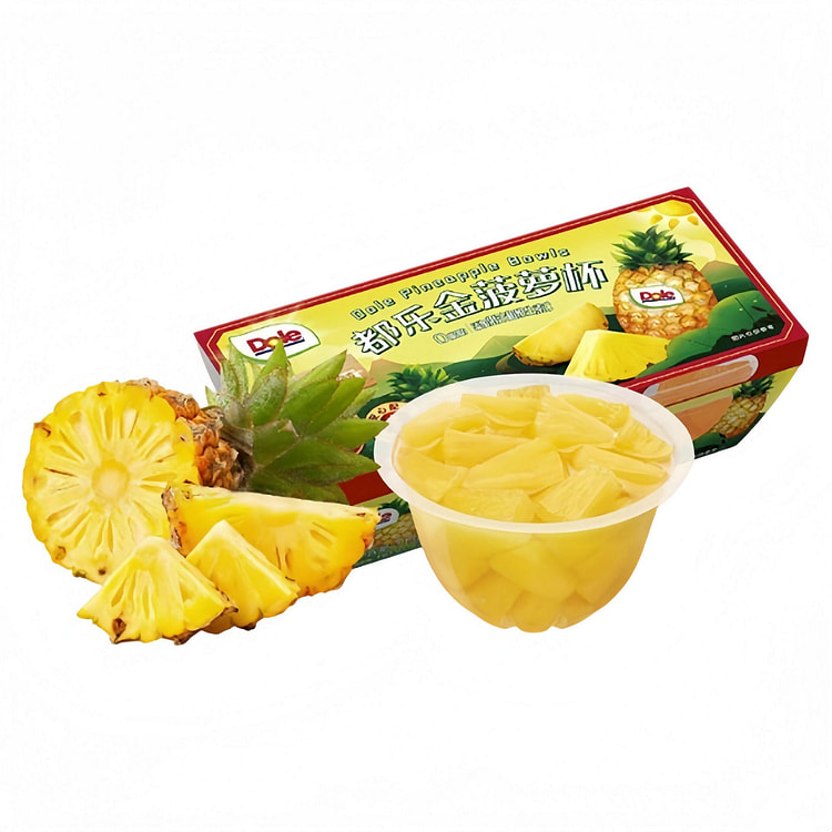 Golden Pineapple Fruit Cup Cans 113g*2 cups 226 g
