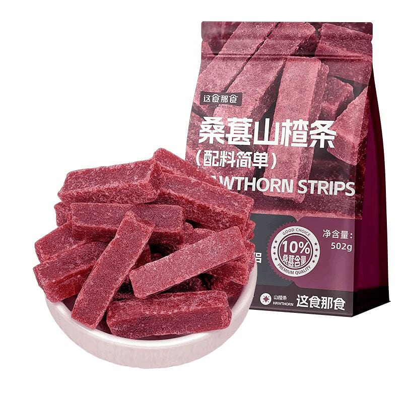 Mulberry and Hawthorn Strips 502g*1 Bag 502 g
