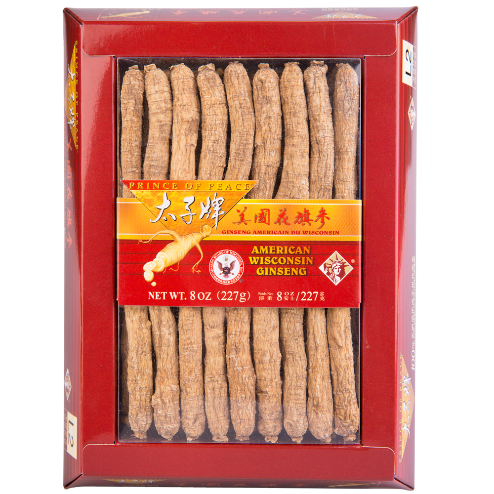 太子牌威州花旗參長枝2號禮盒裝 8 盎司