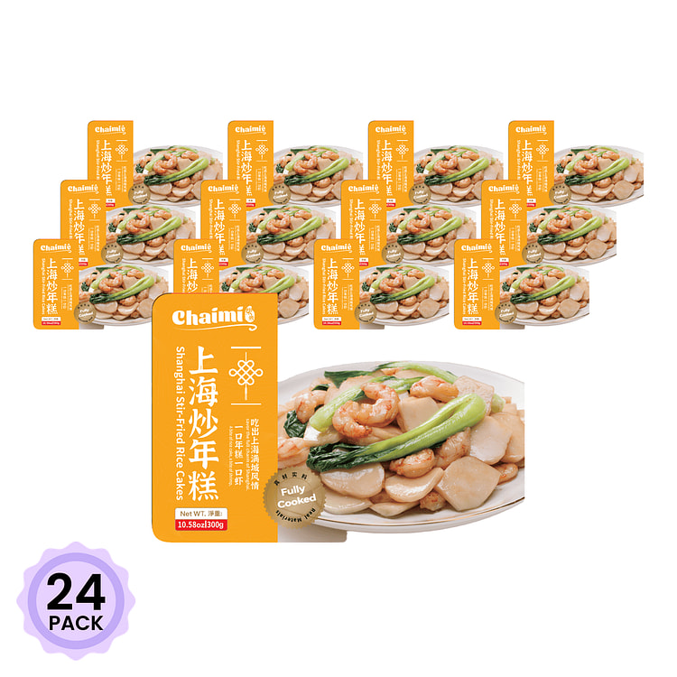 柴米 上海炒年糕（虾仁） 300 克*24 包
