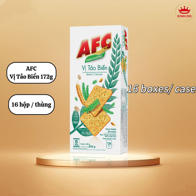AFC CRACKER SEAWEED FLAVOR WHOLE CASE