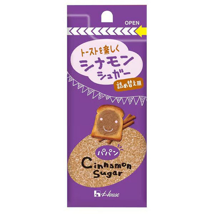 House Foods Papan Cinnamon Sugar Refill, 24g 1 each
