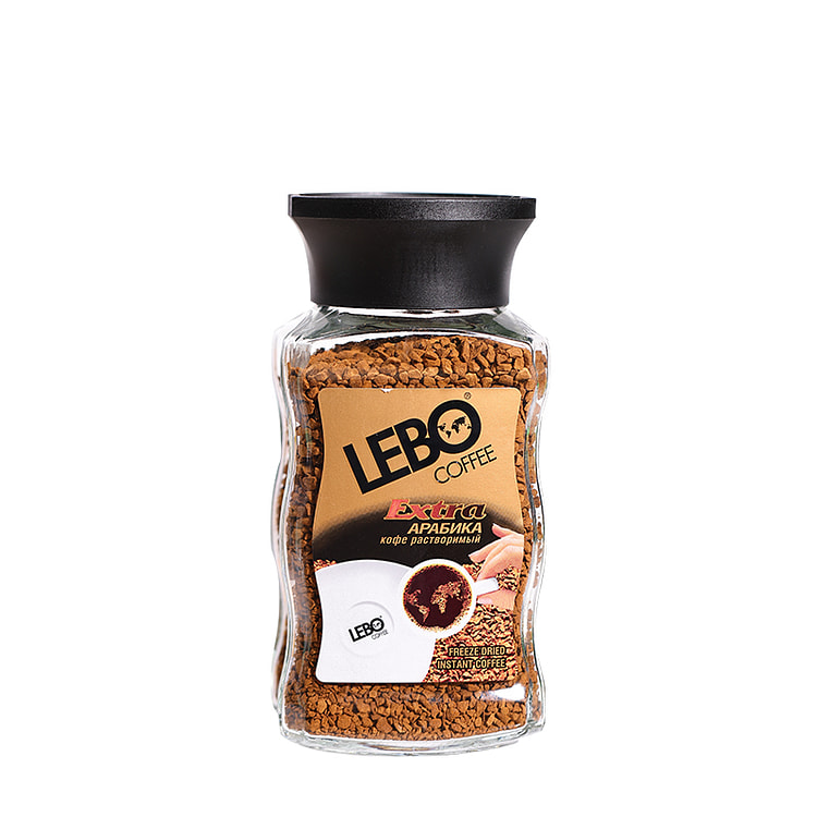 LEBO COFFEE黑咖啡特浓100g*1瓶