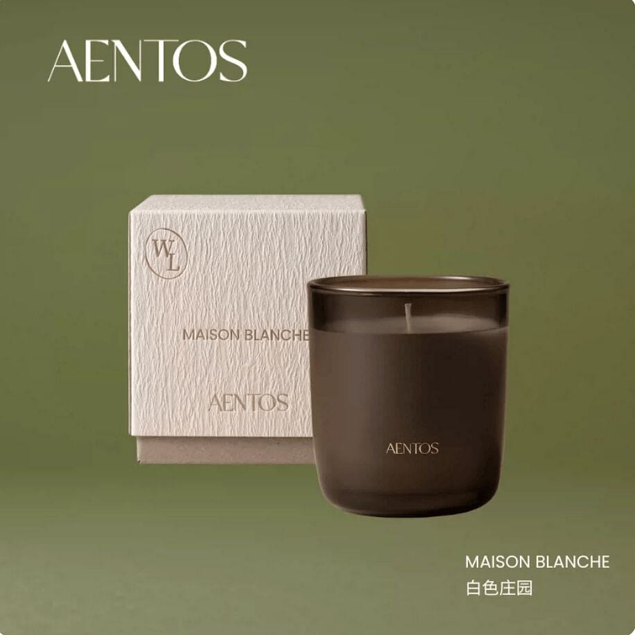 AENTOS WONDER LUXE JOURNEY CANDLE MAISON BLANCHE 200 g