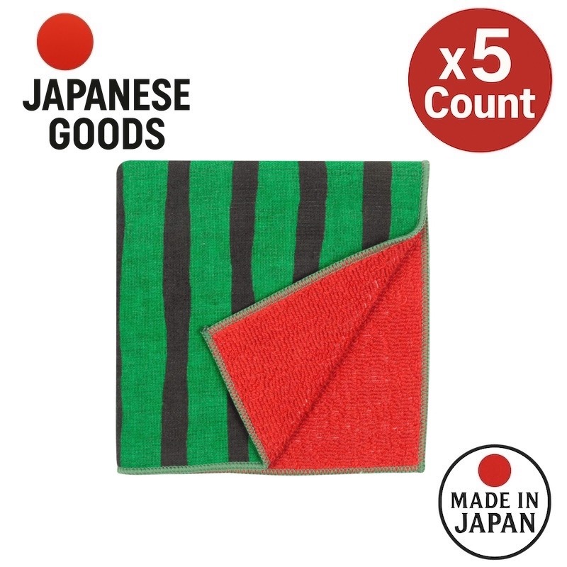 Hamamonyo Watermelon Wash Towel Made in japan 1 bunch