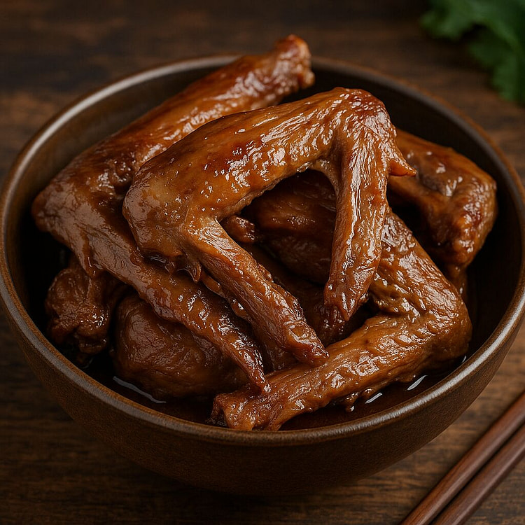 Braised Duck Wings and Feet