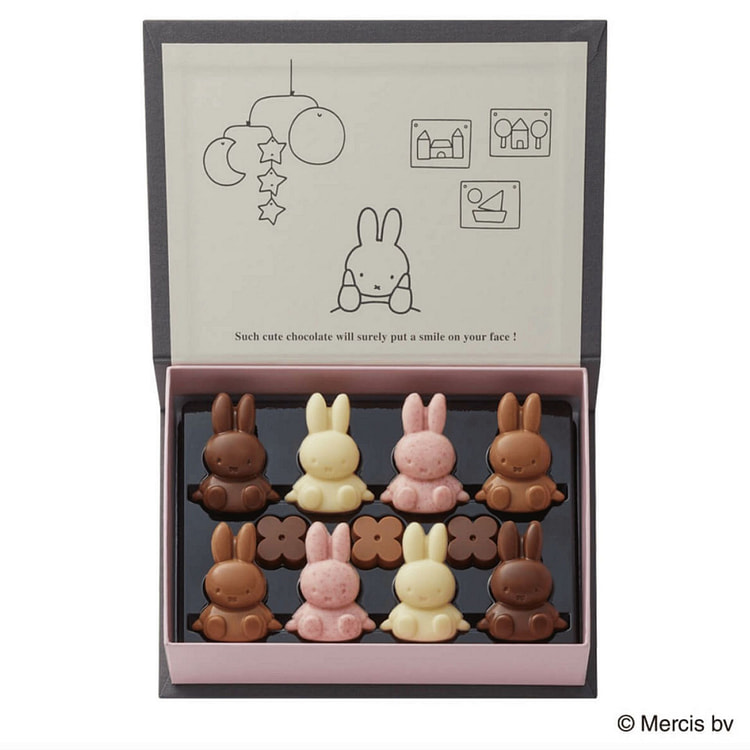 ふわふわワッペン付きミッフィースイートホーム 11個入 1 箱