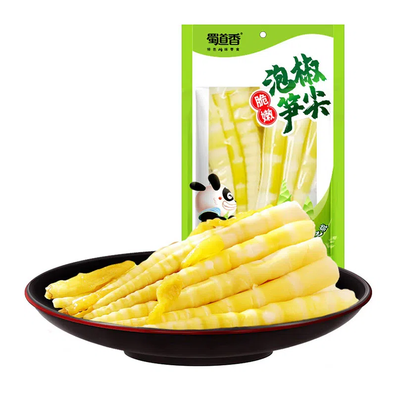 Shu Dao Xiang Pickled Bamboo Shoots with Chili 80g 80 g