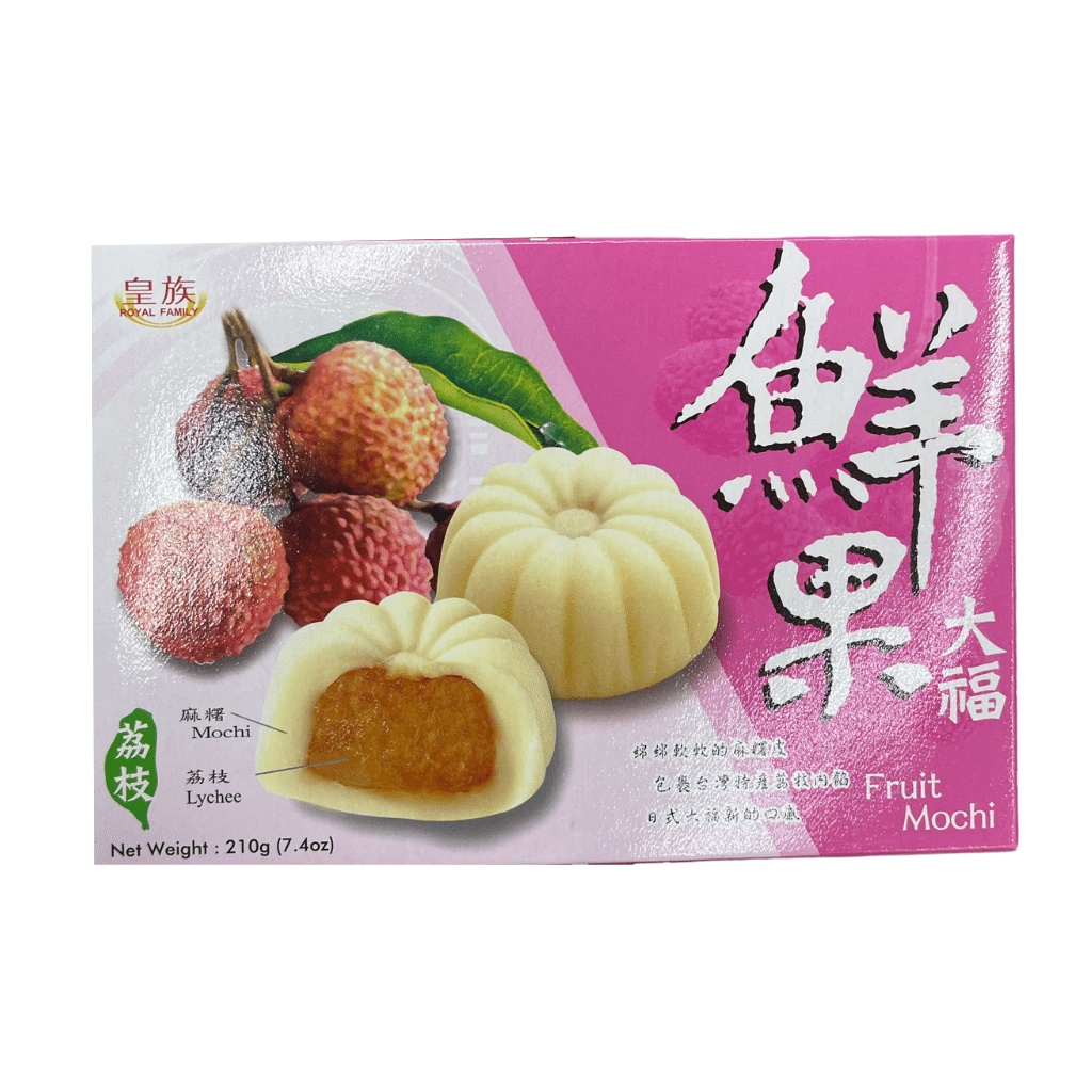 Royal Family Fruit Mochi Lychee Flavor 7.4 oz