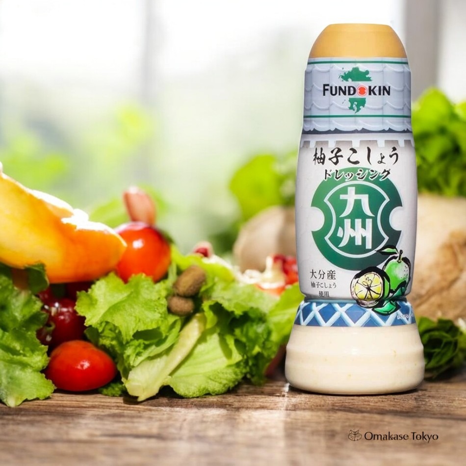 Fundokin 柚子胡椒醬油沙拉醬 270ml 318 克