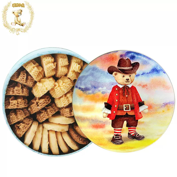 Jenny Bakery Butter Cookies, 4 Flavors Box Small