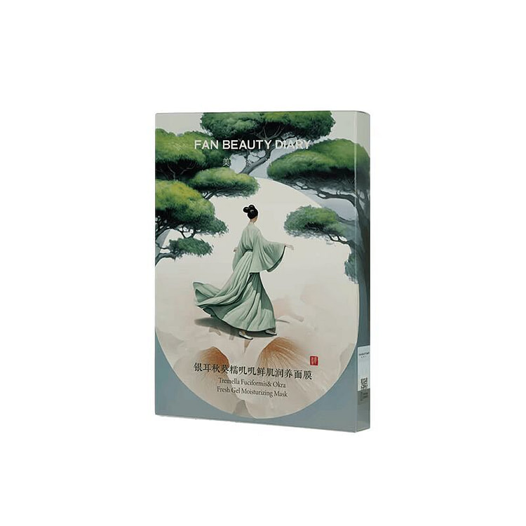 FAN BEAUTY Tremella Fuciformis&Okra Fresh Gel Mask