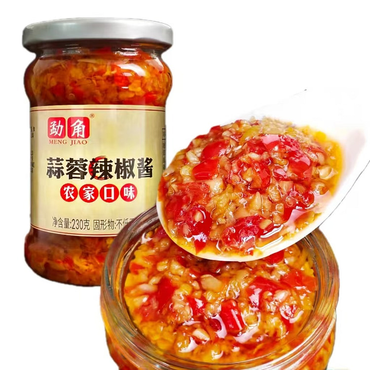 Garlic and chili sauce 230g * 1 bottle