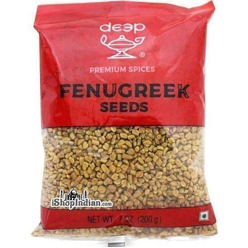 Deep Fenugreek (Methi) Seeds - 7 oz 7 온스