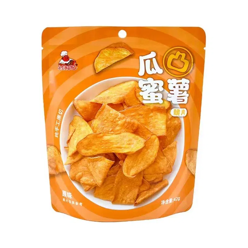 桂福记瓜凸蜜薯脆片蜂蜜原味小吃零食42g*1袋 42 克